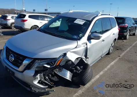 2019 Nissan Pathfinder S из США, поврежденный, VIN 5N1DR2MM8KC632712